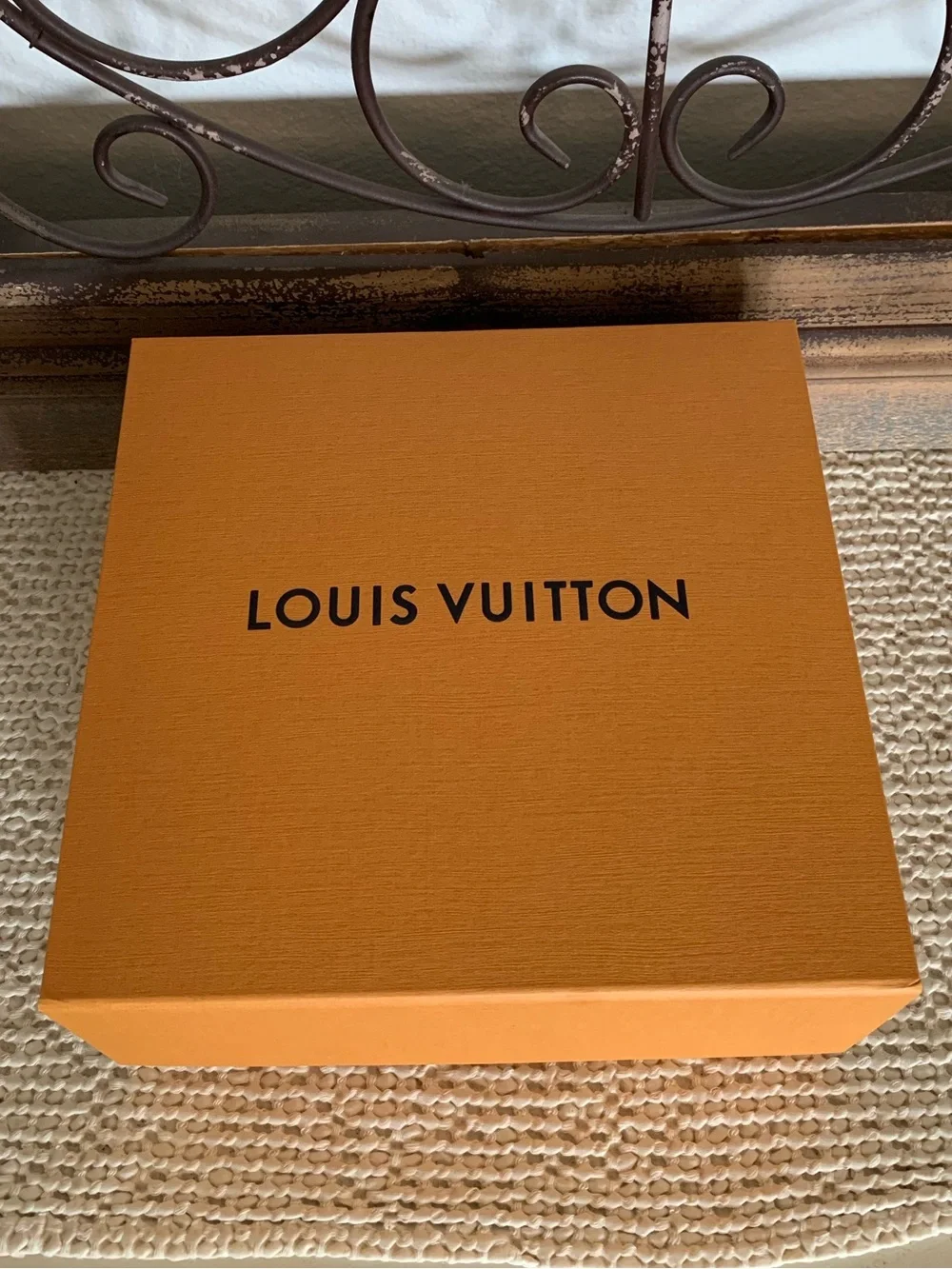 Authentic Louis Vuitton Medium Empty Gift Box Magnetic with Tissue, 10.25x10x5